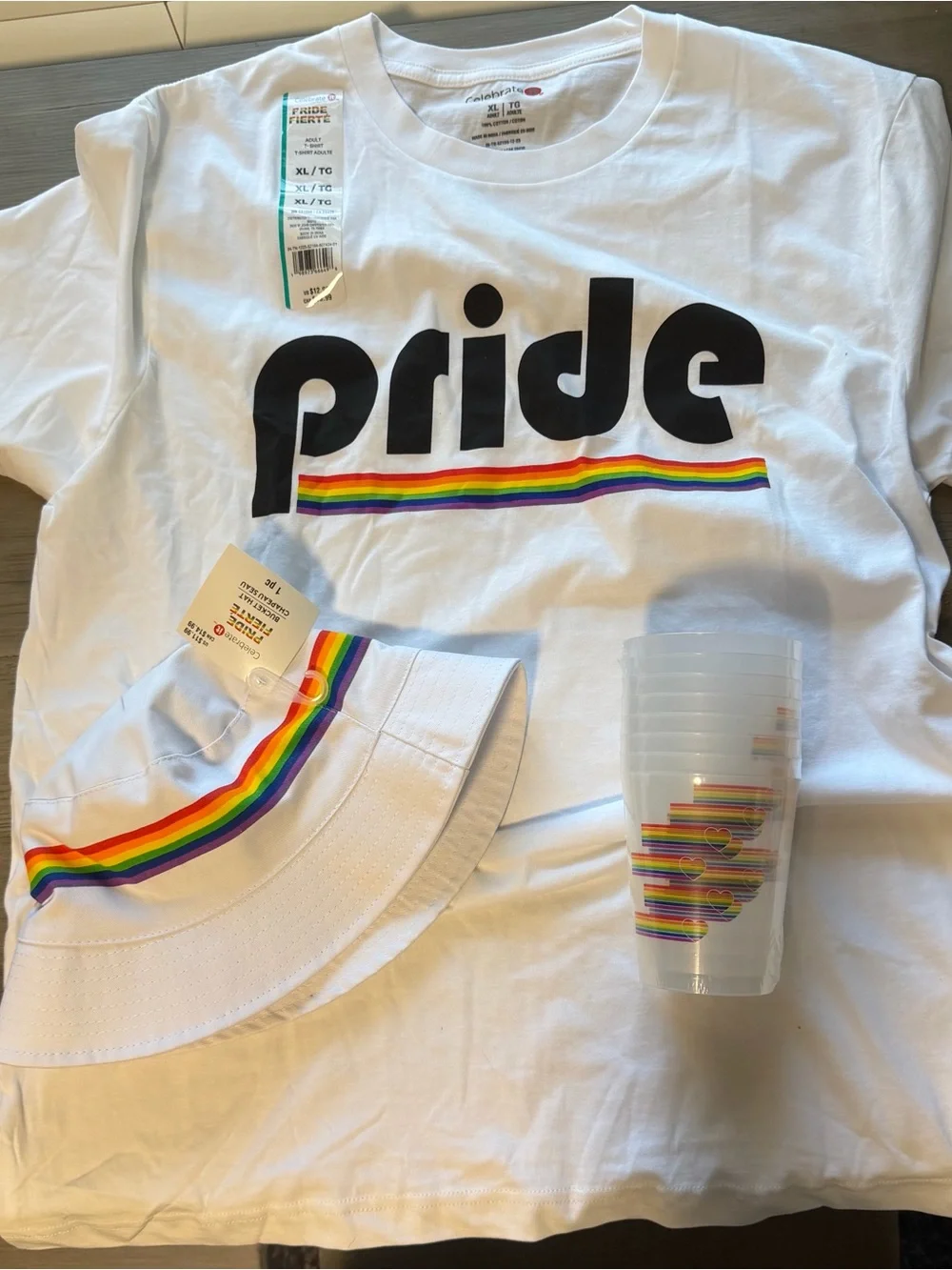 Gay Pride Party Kit - Rainbow & Transgender Flags Included